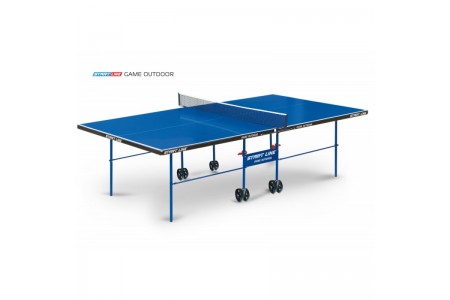 Стол Теннисный Game Outdoor С Сеткой Синий